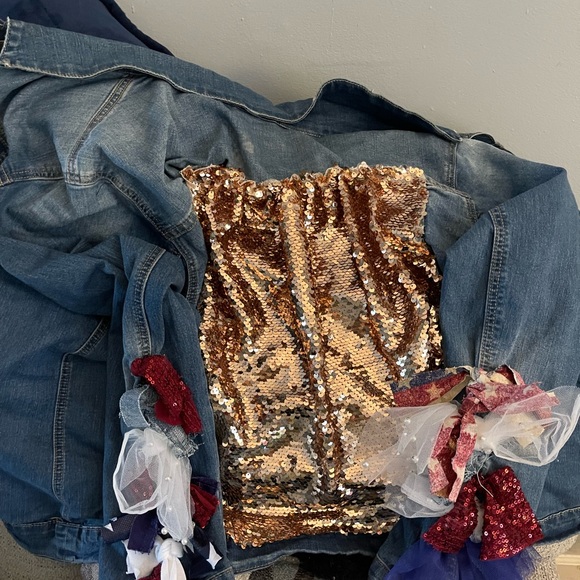 Upcycle denim jacket - Picture 2 of 2